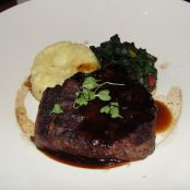 Apple Brined Pork Tenderloin with a Root Beer Demi Glace - The Wave, Contemporary Resort Disney