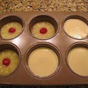 Mini Pineapple Upside Down Cakes