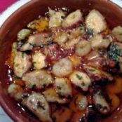 CAZUELA DE PULPO Y CALAMARES