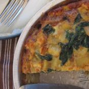 Meat Crust Quiche