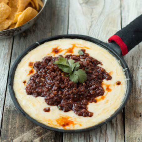 Chorizo Dip-Queso Fundido (only 4 ingredients!)