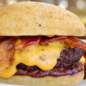 TSRI's Barbecue Bacon Cheddar Smokehouse Burger