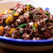 Quinoa with Tomato, Basil, and Mozzarella