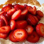 Strawberry Cream Puff Cake