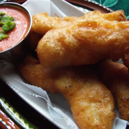 Beer-Battered Chipotle Chicken Strips
