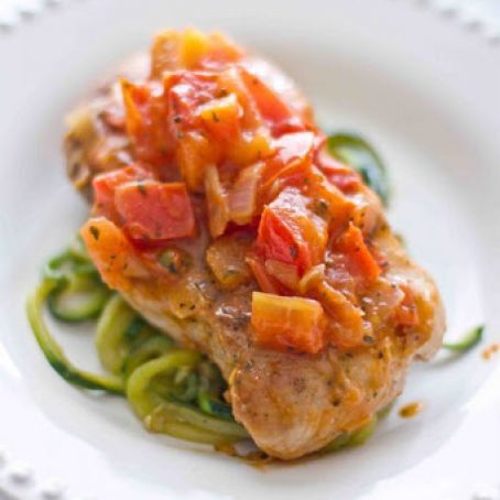 One Pan Tuscan Pork Chops