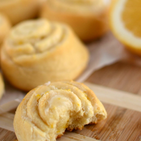 EASY LEMON SWEET ROLLS