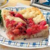 Old-Fashioned Rhubarb Pudding Cake