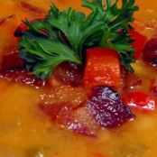 Bean, Bacon and Pepper Soup