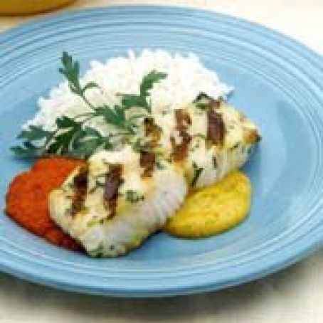 CHARCOAL SMOKED SEA BASS