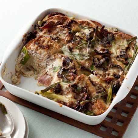 Cheddar, Ham and Egg Casserole