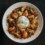 Shrimp and Crabmeat Étoufée