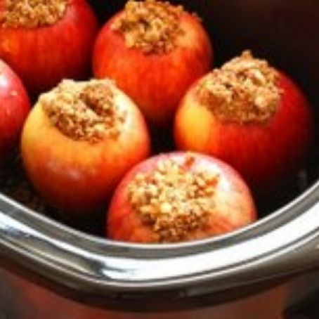 CROCK POT BAKED APPLES