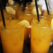 Chef Clay Conley’s Black Tea Tangerine Ginger Cocktail