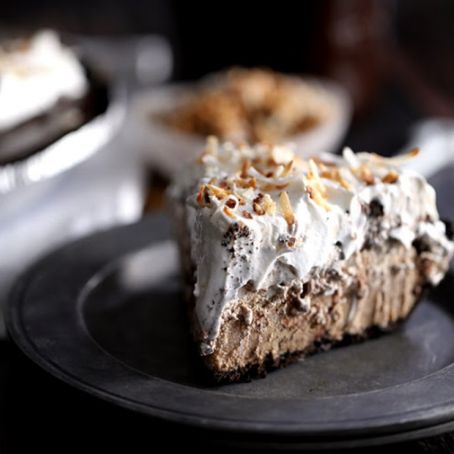 Mocha Coconut Frappuccino Pie