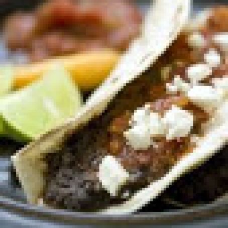 Black Beans for Tacos and Fajitas