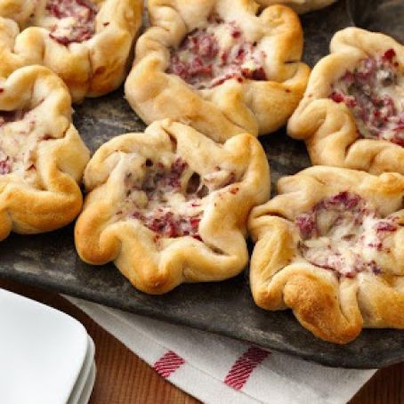 Corned Beef and Swiss Mini Pot Pies