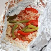 Tin Foil Chicken Fajitas