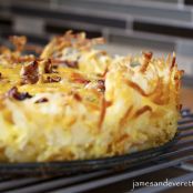 Hash Brown Sausage Quiche