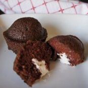 CHOCOLATE CREAM FILLED CUPCAKES