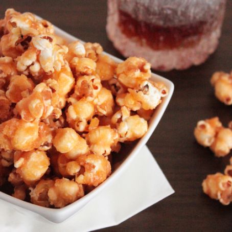 Whiskey and Salted Caramel Popcorn