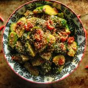Spicy Asian Brussles Sprouts