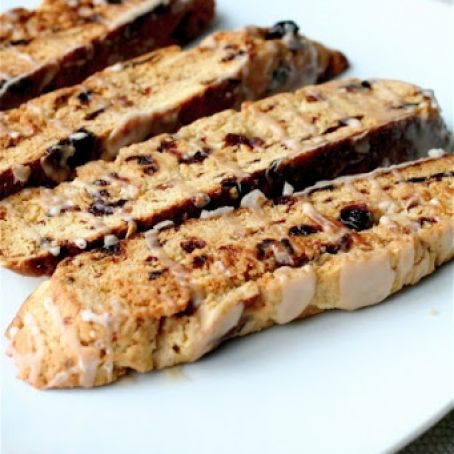 Cherry-Rum Biscotti