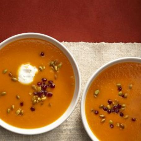 Southwestern Winter Squash Soup from Food Network Kitchen