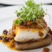 Grouper - Brazilian with Bananas and Achiote Sauce