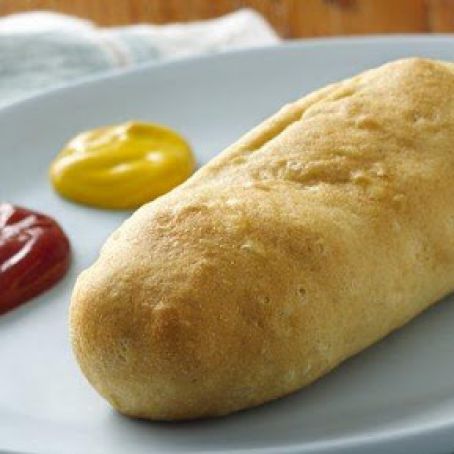 Cheesy Cheddar Corn Dogs