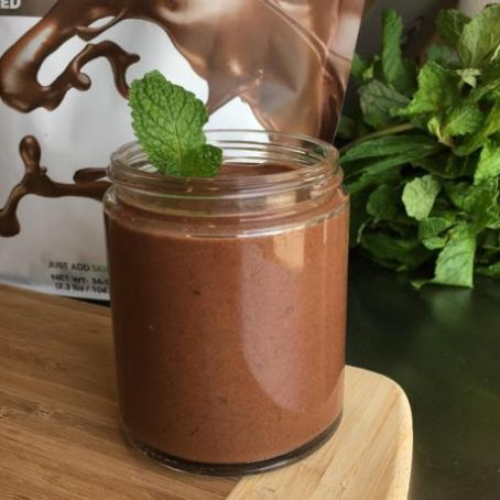 Skinny Chocolate Mint Shake