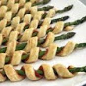 Prosciutto Asparagus Spirals