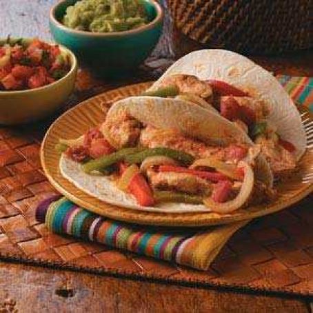 Baked Chicken Fajitas