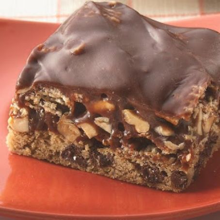 Chocolate-Caramel Layer Bars