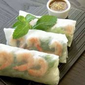 SPRING ROLLS CON VINAGRETA DE TAMARINDO