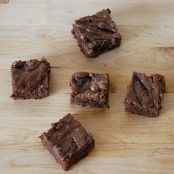 Nutella Cream Cheese Swirled Brownies