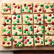 Sugar Cookie M&M's™ Bars