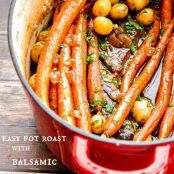 CHUCK ROAST WITH BALSAMIC AND DIJON