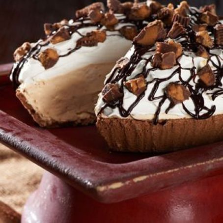 Frozen Chocolate Peanut Butter Pie