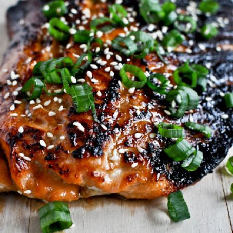 Toasted Sesame Ginger Salmon