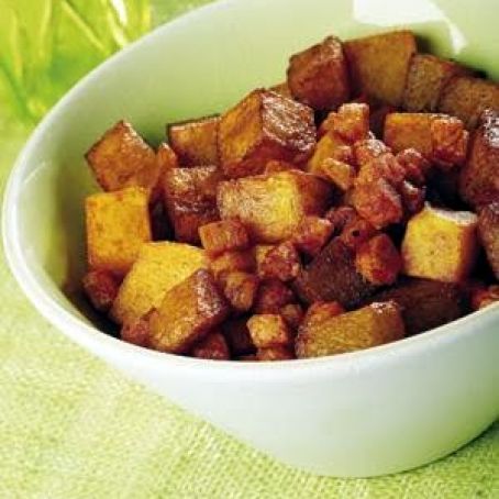 Fried Potatoes with Bacon and Paprika