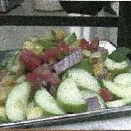 Heirloom Tomato, Cucumber & Red Onion Salad