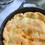 Skillet Maple Pear Pie