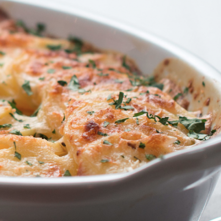 Scalloped Potatoes for Two