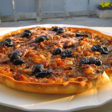 Pissaladière  - Tomato and Olive Tart