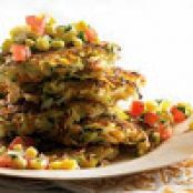 Vegetable Rosti with Tomato Corn Relish