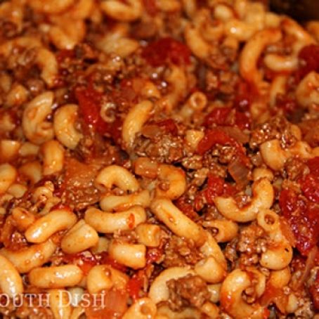 Basic Ground Beef American Goulash