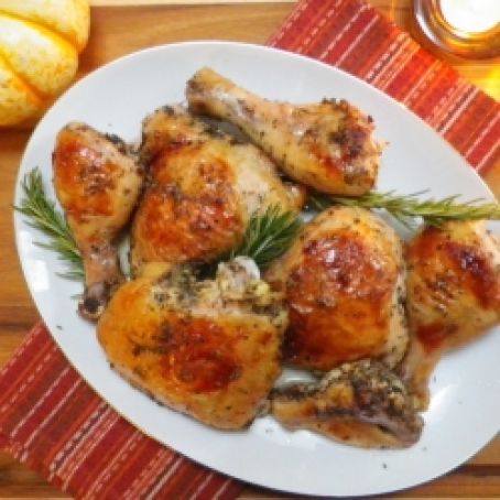 Chicken Roasted with White Wine