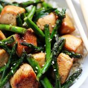Chicken and Asparagus Stir Fry
