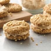 Salted Peanut Sandwich Cookies